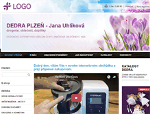 Tablet Screenshot of dedra-plzen.cz